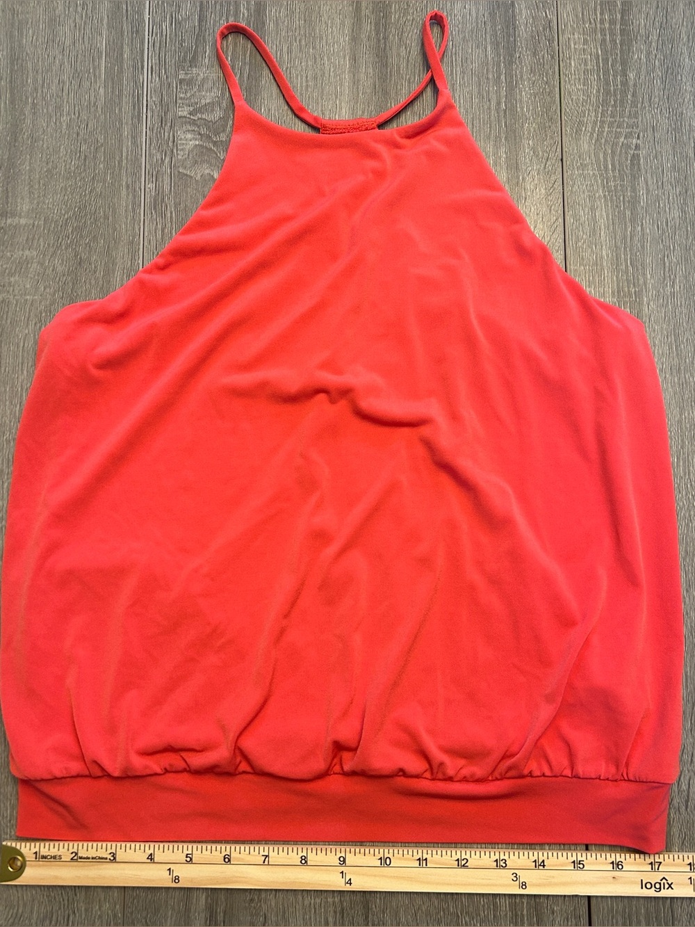 Express Women’s orange/coral Halter Tank Top size medium